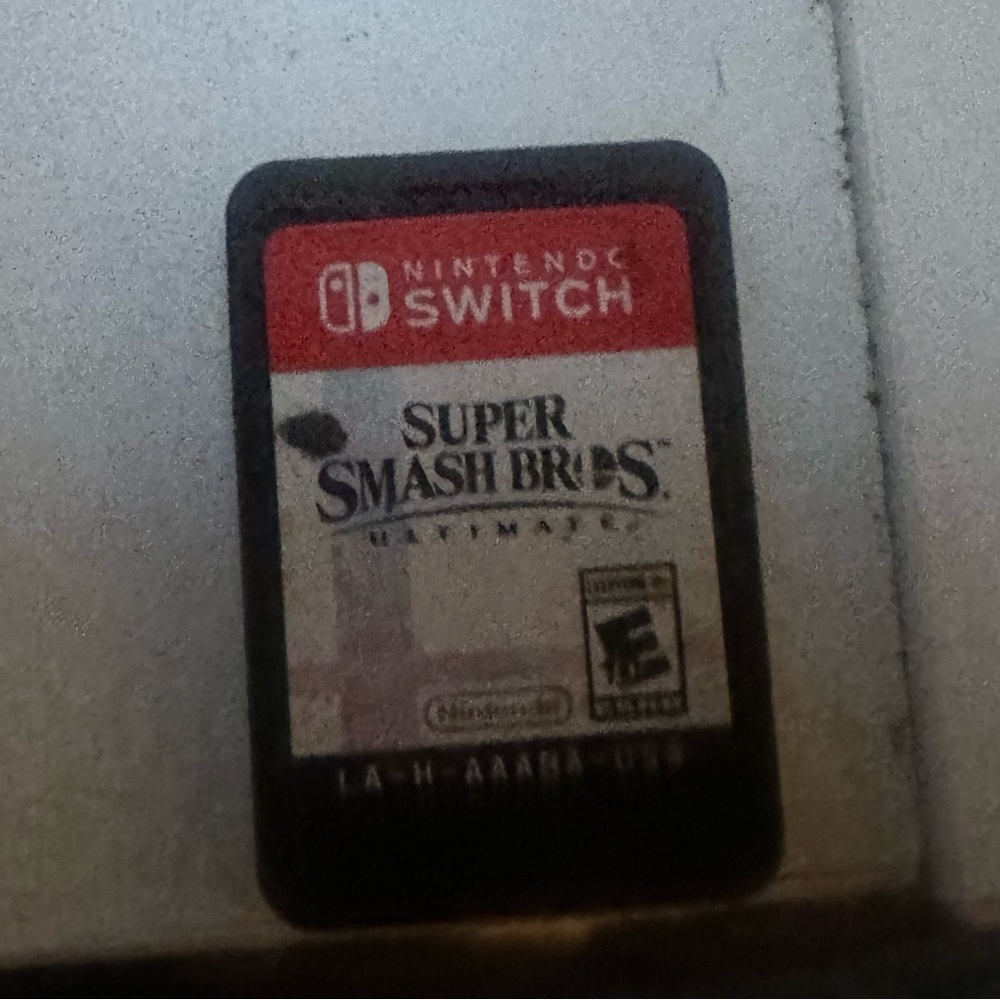Super smash Bros! Nintendo switch